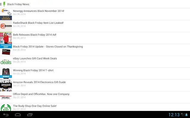 BlackFriday android App screenshot 5