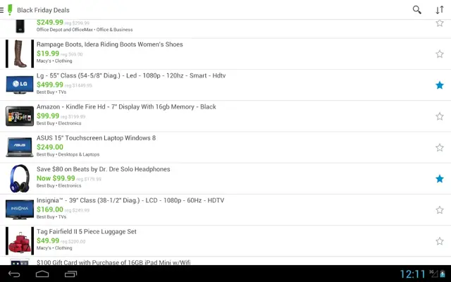BlackFriday android App screenshot 6